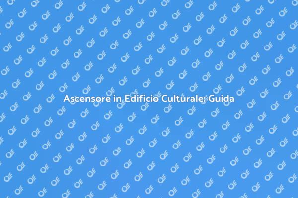 Guida alla Sostituzione dell'Ascensore