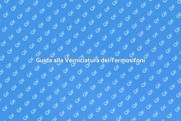 Come Ridipingere i Termosifoni a Parete