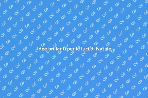 Trasforma la tua casa con luci natalizie