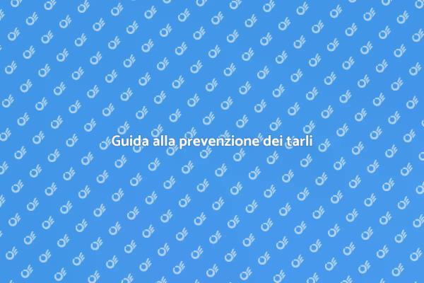 Proteggi gli edifici storici dai tarli