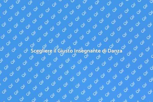 Danzare con un Insegnante Esperto
