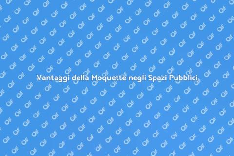 Moquette per Aree Pubbliche: Vantaggi