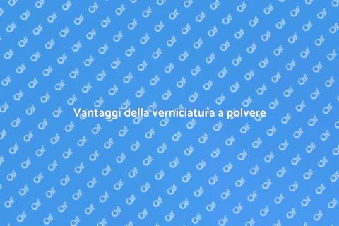 Verniciatura a polvere per sostegni