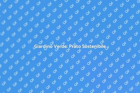 Prato Sostenibile in Armonia Verde