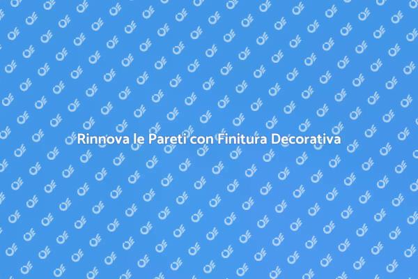 Trasforma le tue Pareti con Stile