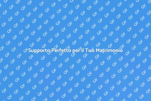 Il Supporto Ideale per il Wedding Day