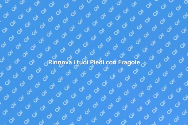 Pedicure Fragola: Un Momento di Relax
