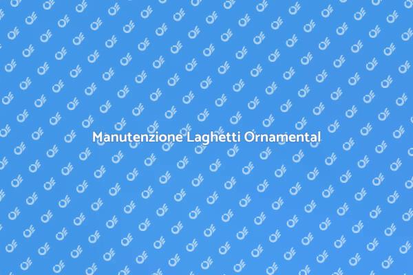 Cura dei Laghetti: Bellezza e Salute