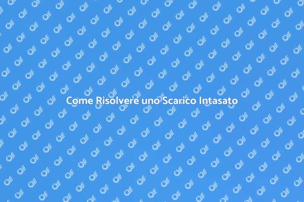 Risolvi il Problema dello Scarico Intasato