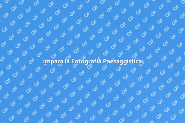 Affina le tue abilità fotografiche!