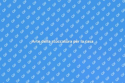 Stuccatura superfici decorative