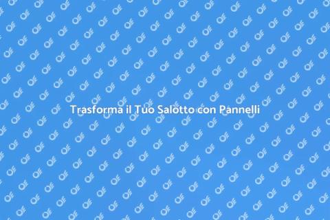 Tenda a Pannelli Scorrevoli per Salotto