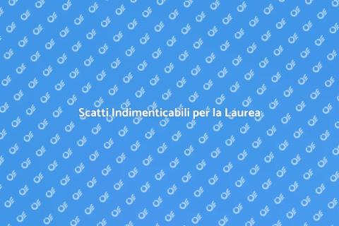 Sessione Fotografica per la Laurea