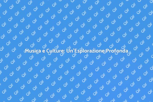 La Magia della Musica e delle Culture
