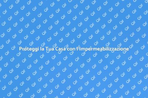 Impermeabilizzazione Pareti Esterne
