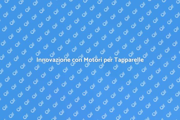 Rinnova la Tua Casa con Motori per Tapparelle