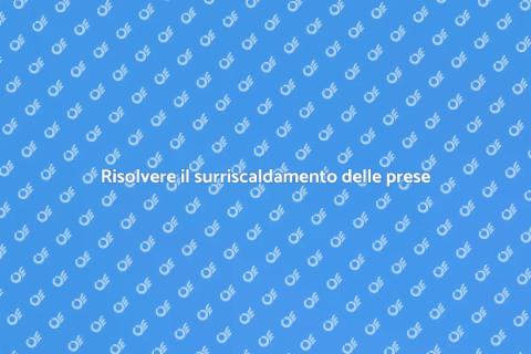 Problemi di surriscaldamento prese