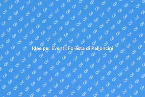 Foresta di Palloncini per Eventi Unici