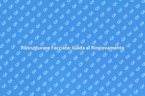 Stucco per Facciate: Rinnova la Tua Casa