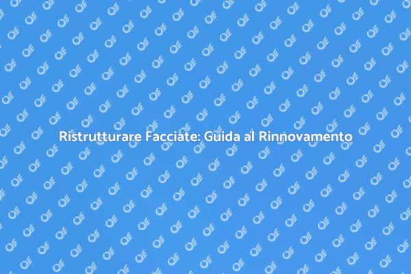 Rinnova la Tua Casa con lo Stucco