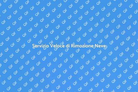Rimozione Neve Rapida e Sicura