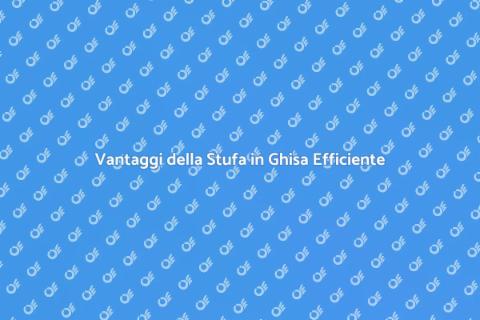 Stufa in Ghisa: Compatta ed Efficiente