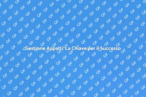 Ufficio per la Gestione di Appalti