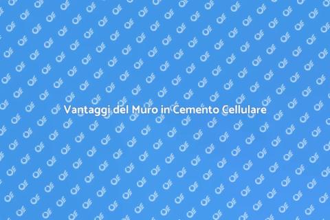 Costruire un Muro in Cemento Cellulare