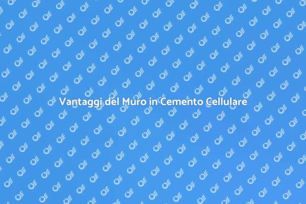 Costruire Muri in Cemento Cellulare