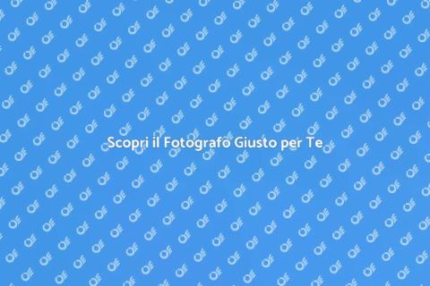 Fotografo per Scatti Creativi