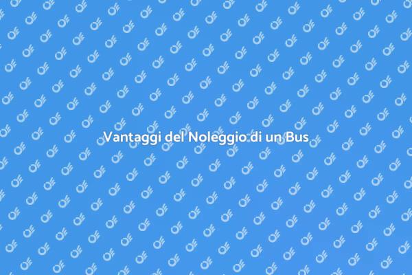 Noleggia un Bus per Tour Indimenticabili
