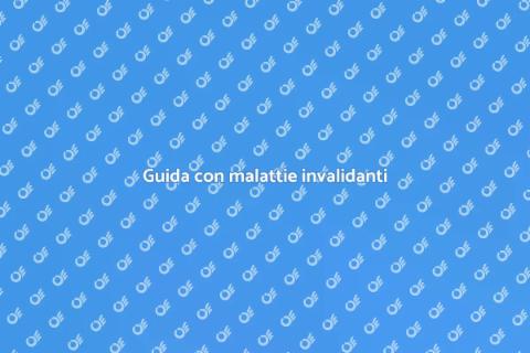 Patente di guida con malattie invalidanti