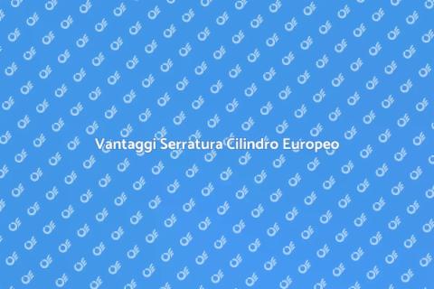 Serratura Cilindro Europeo Sicura