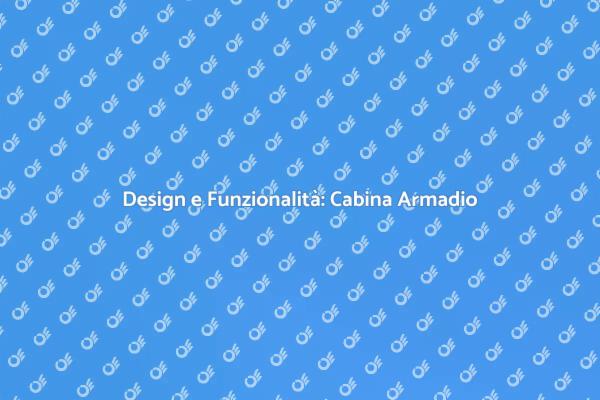 Progetta la tua Cabina Armadio Perfetta