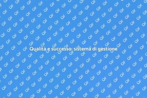Sistema di gestione della qualità