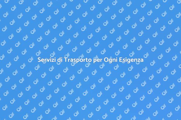 Trasporti Efficaci per Persone e Oggetti