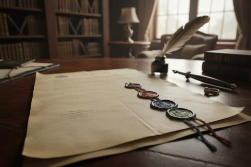 un servizio di testamento