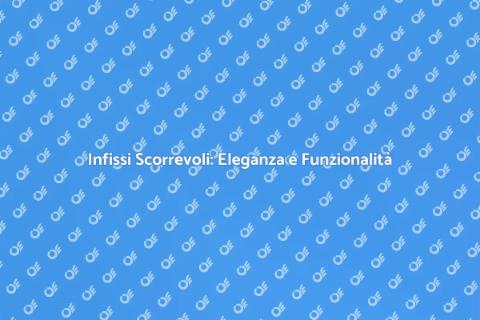 Infissi in Legno-Alluminio Scorrevoli