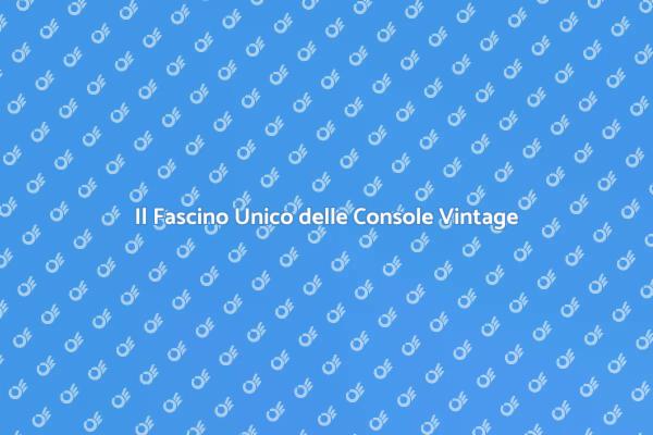 Console Vintage: Un Viaggio Musicale