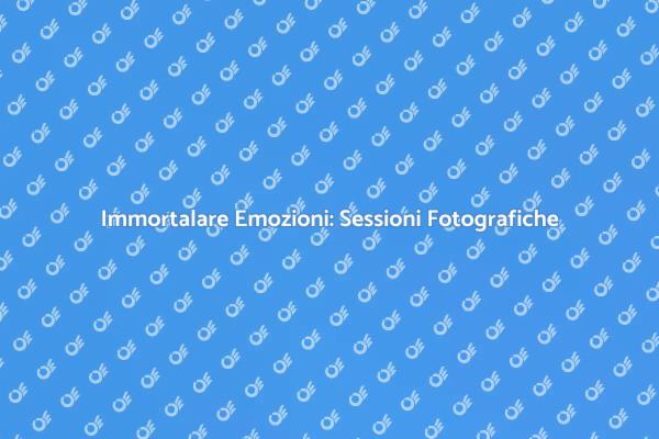 Cattura la Tua Essenza con Foto Uniche