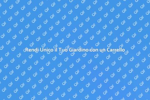 Carrello Portaoggetti in Legno per Giardino