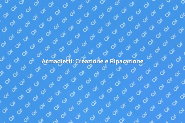 Armadietti: Organizza il Tuo Spazio