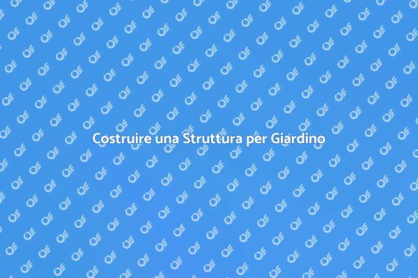 Realizza il Tuo Giardino dei Sogni