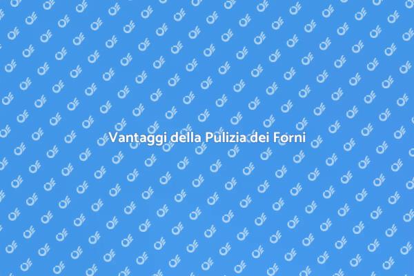 Perché Pulire il Tuo Forno?