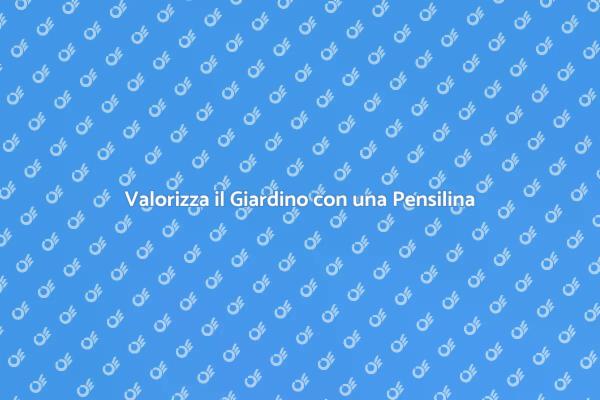 Rendi Unico il Tuo Giardino con una Pensilina