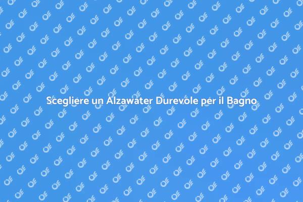 Alzawater Durevole: Funzionalità e Stile