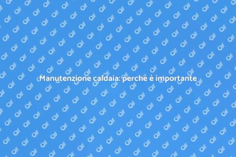 Controllo annuo caldaia a basamento