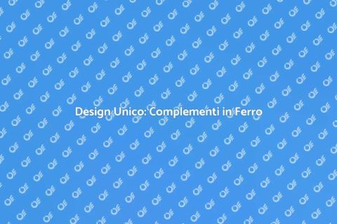 Complementi d'Arredo in Ferro: Stile e Design