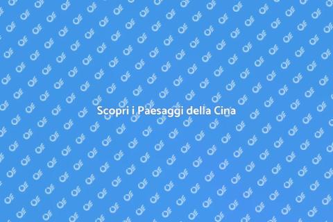 Geografia Cinese: Paesaggi e Climi