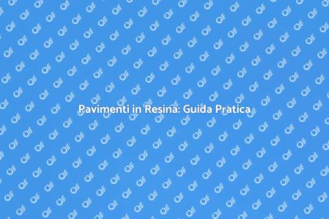 Stendere la Resina sul Pavimento